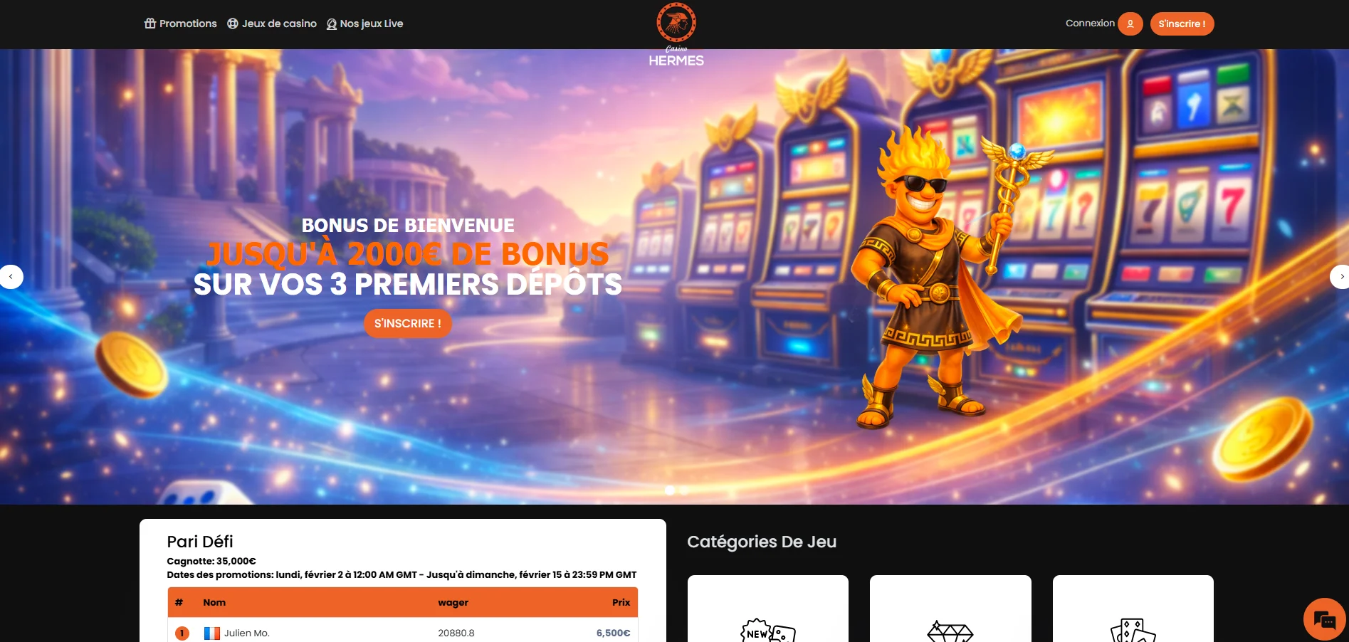 Hermes casino en ligne France