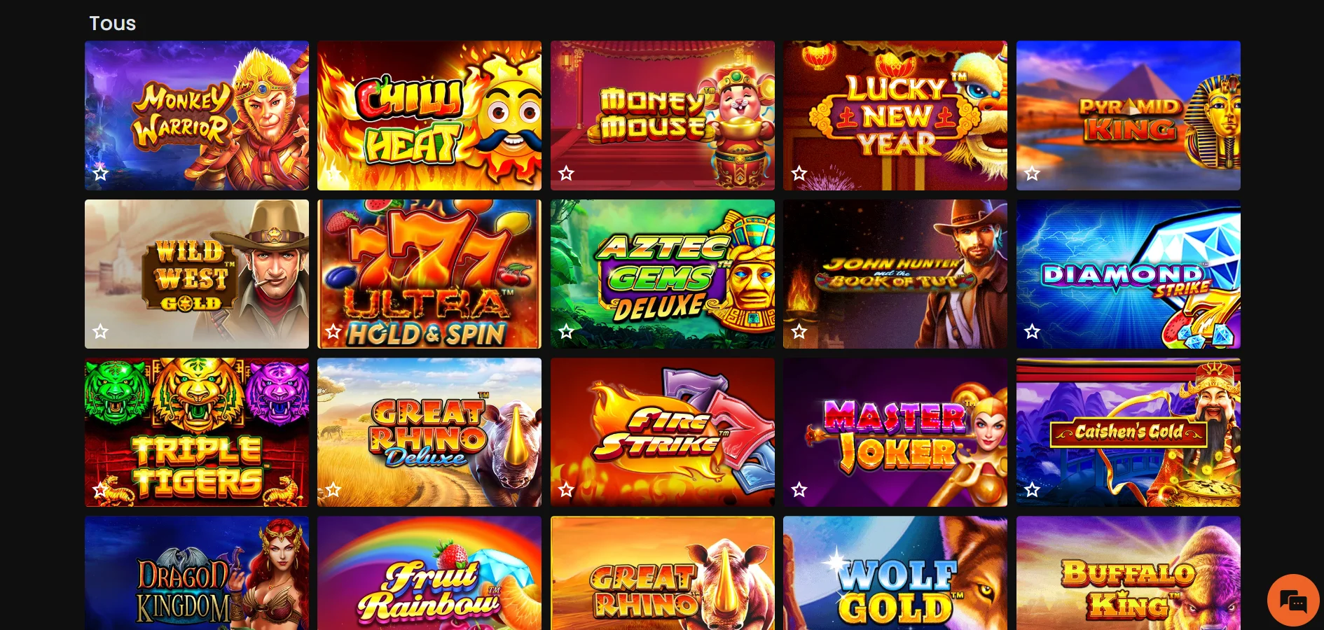 Hermes casino jeux